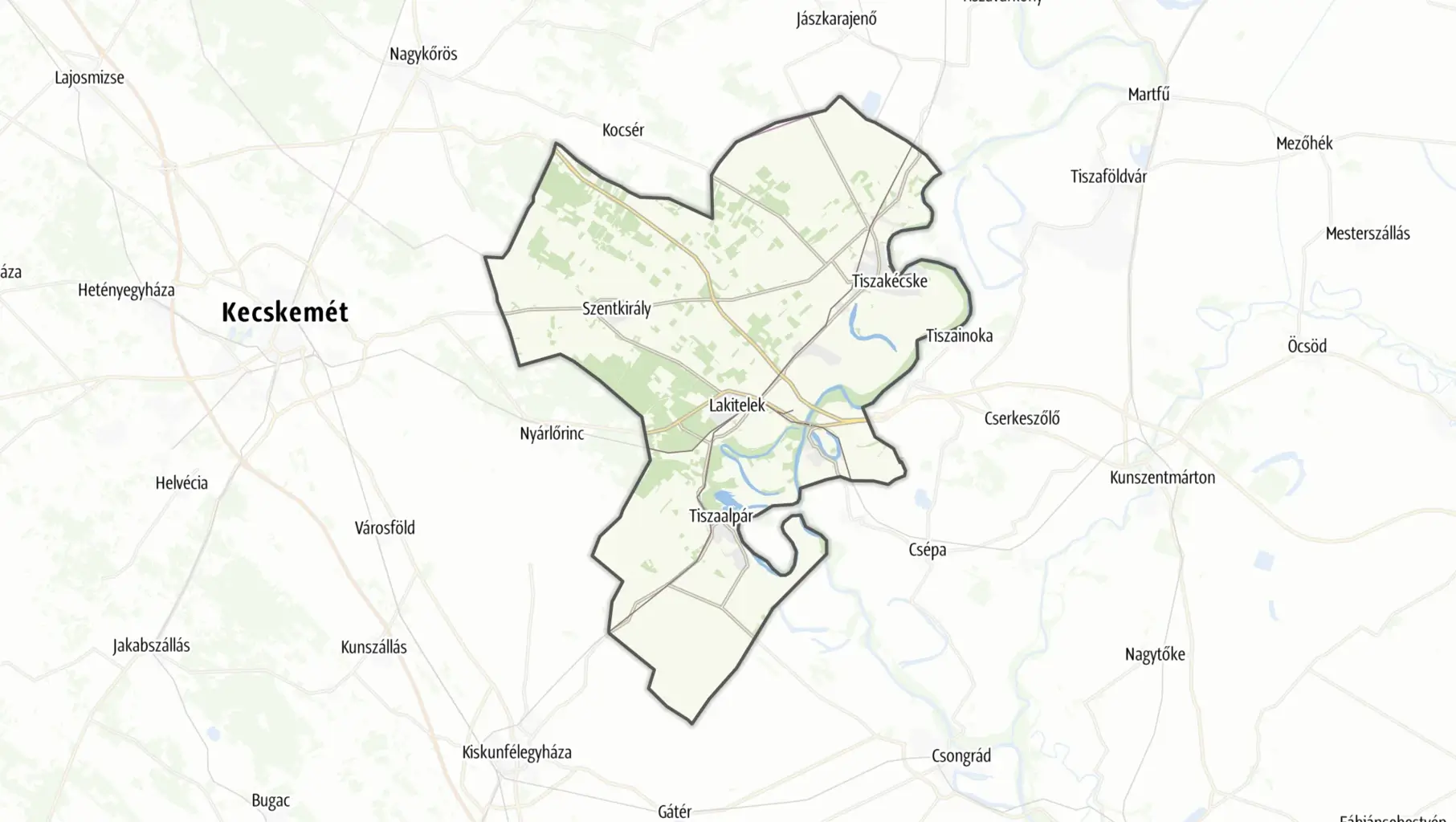 Tiszakécske járás